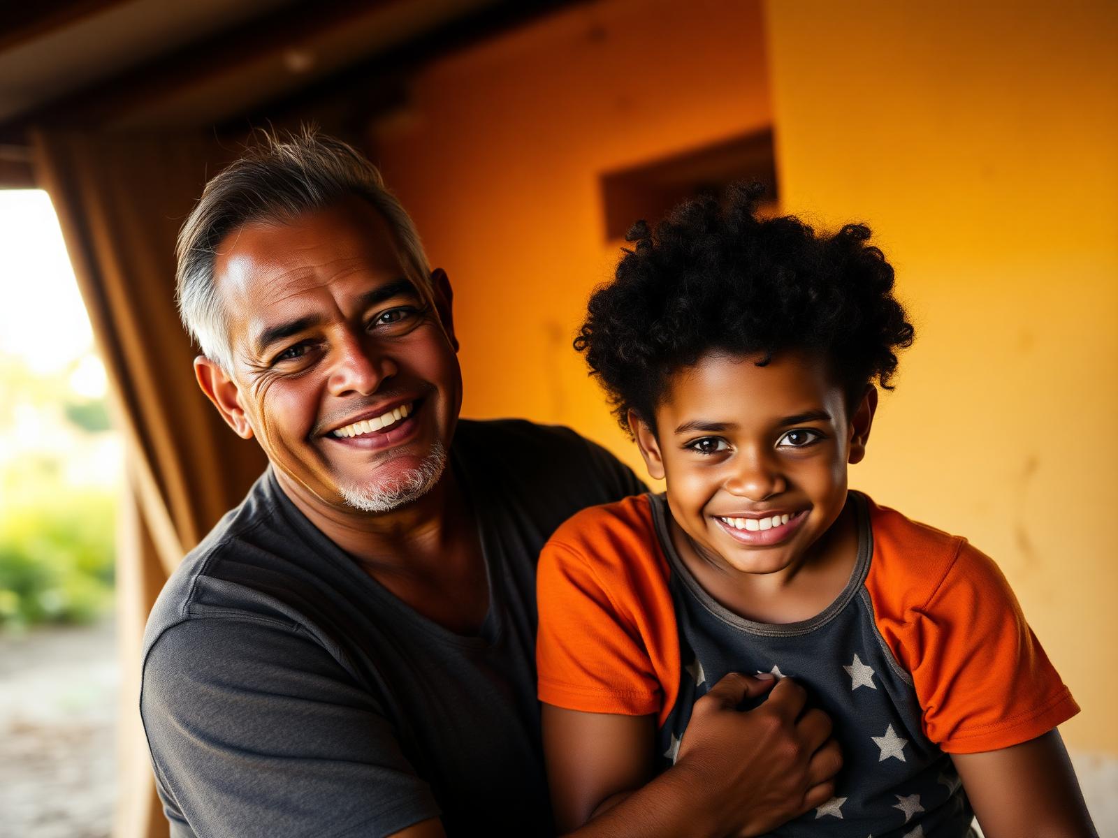 Família pernambucana com criança neurodivergente